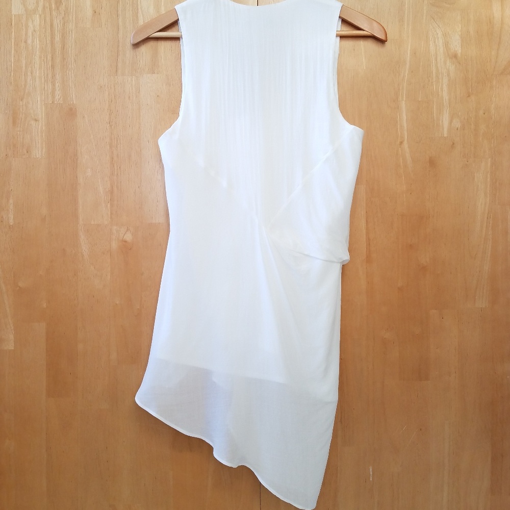 HELMUT LANG Soft Shroud Overlap Sleeveless Top NWT - Picture 4 of 8